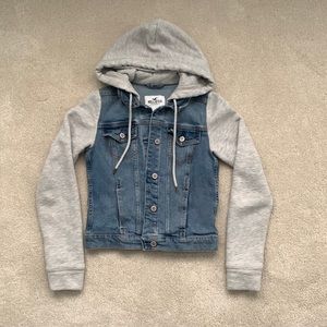 Hollister Hooded Denim Jacket